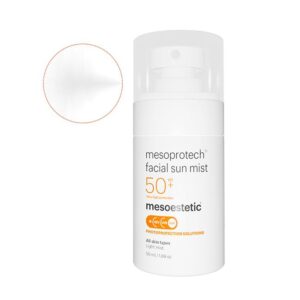 <b>mesoprotech® facial sun mist</b><br>Bruma facial solar antiedad SPF50+